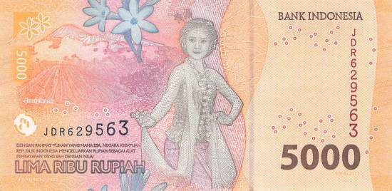 Indonesien 5000 Rupiah 2023 p164
